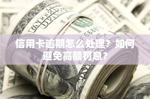 武汉信用卡逾期怎么处理？如何避免高额罚息？