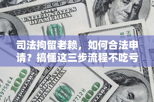武汉司法拘留老赖，如何合法申请？搞懂这三步流程不吃亏！
