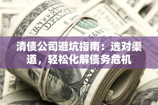 武汉清债公司避坑指南：选对渠道，轻松化解债务危机