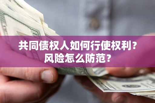 武汉共同债权人如何行使权利？风险怎么防范？
