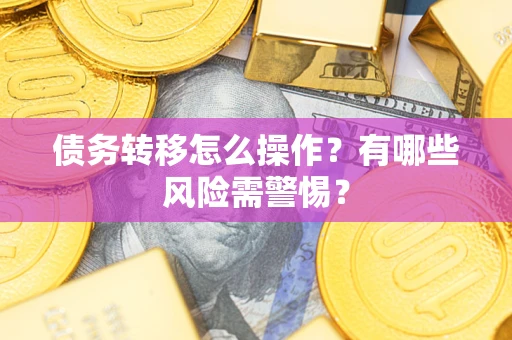 武汉债务转移怎么操作？有哪些风险需警惕？