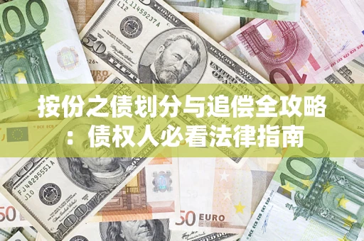 武汉按份之债划分与追偿全攻略：债权人必看法律指南