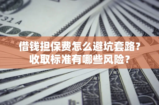 武汉借钱担保费怎么避坑套路？收取标准有哪些风险？