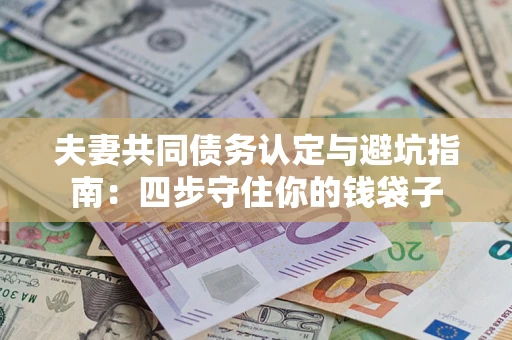 武汉夫妻共同债务认定与避坑指南：四步守住你的钱袋子